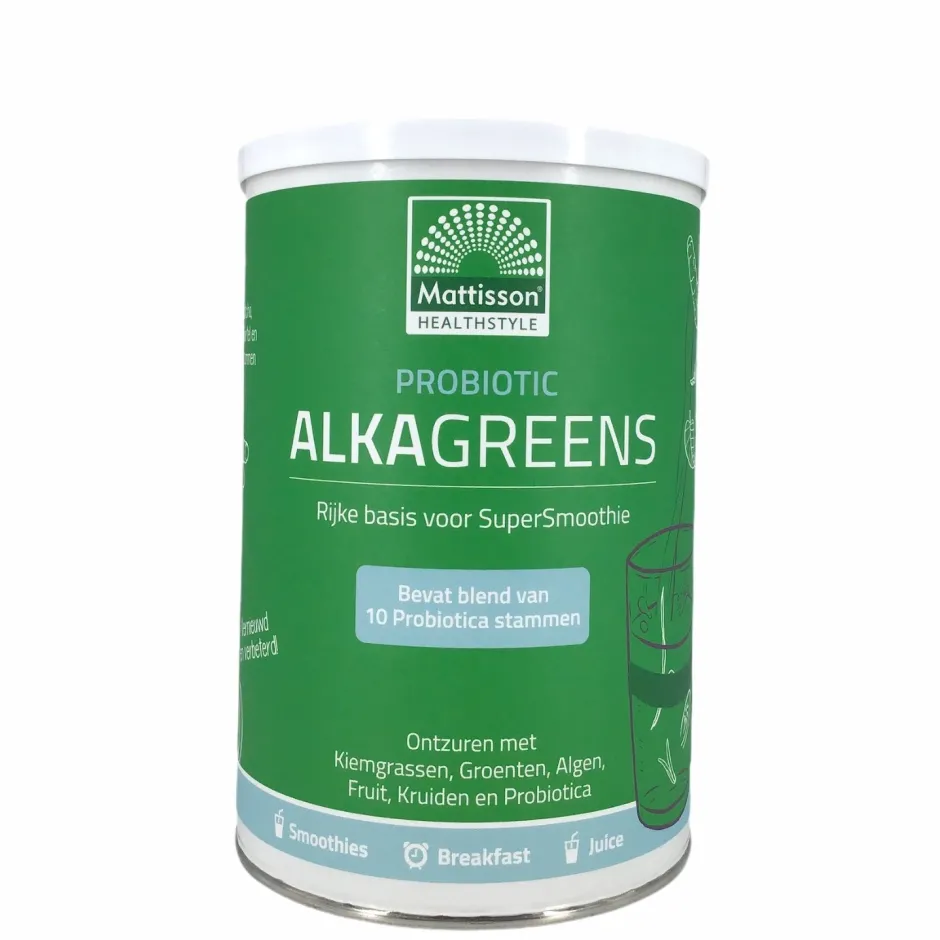 Mattisson Stress | Energie*Absolute AlkaGreens Probiotic Poeder - 300g