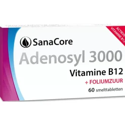 Sanacore Stress | Immuunsysteem*Adenosyl 3000 Vitamine B12 60 tabletten