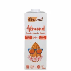 EcoMil Plantaardige Dranken*Amandeldrink Ongezoet - 1L - BIO
