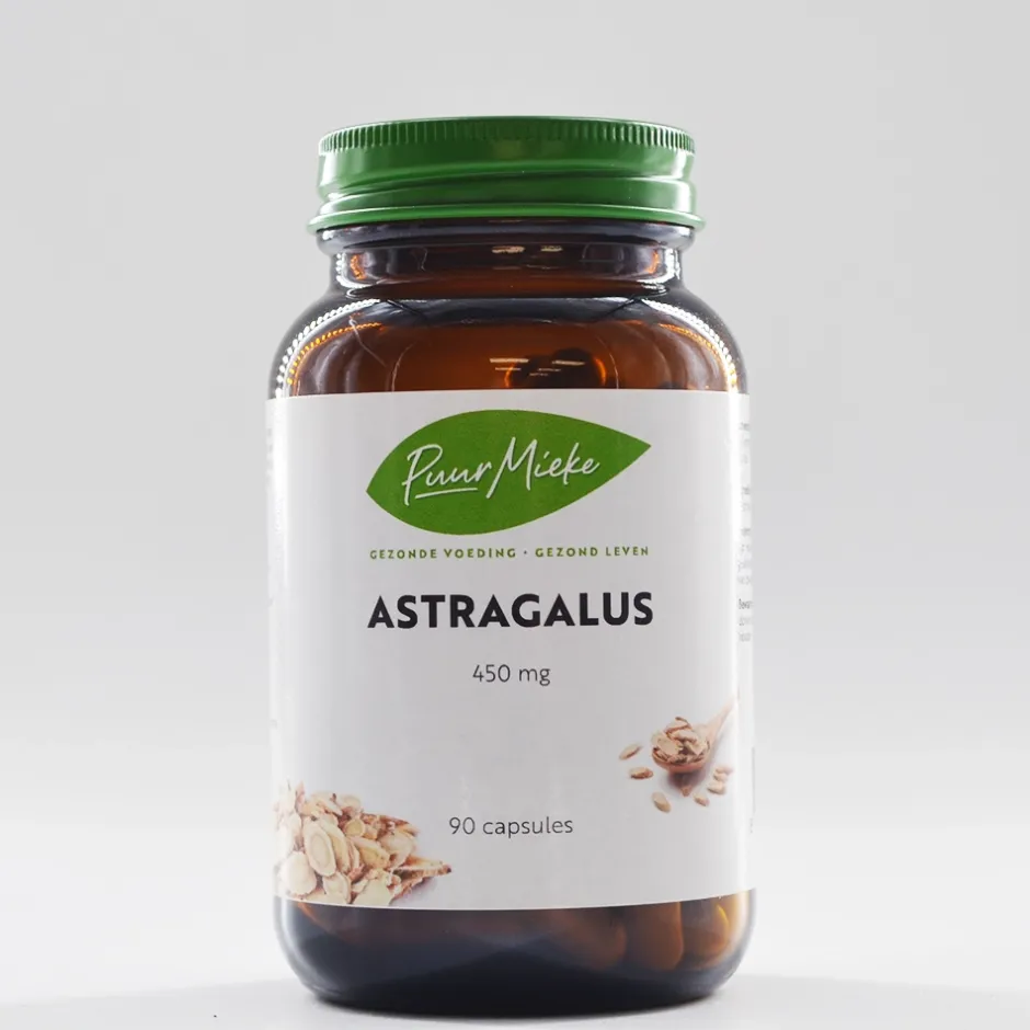 Puur Mieke Stress | Immuunsysteem*Astragalus - 450mg - 90 caps