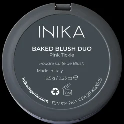 INIKA Gezicht/Blush*Baked Blush Duo - Pink Tickle - 6.5g - BIO