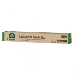 If You Care Keukenhulpjes | Bakproducten*Bakpapier vellen - Ongebleekt - 24 st