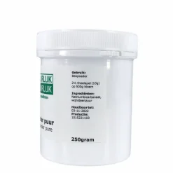 NatuurlijkNatuurlijk Rijsmiddelen*Bakpoeder Puur - 250g - zonder maiszetmeel
