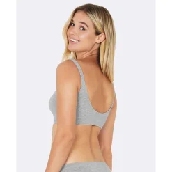 Boody Bh's*Bamboe BH Top - Lichtgrijs