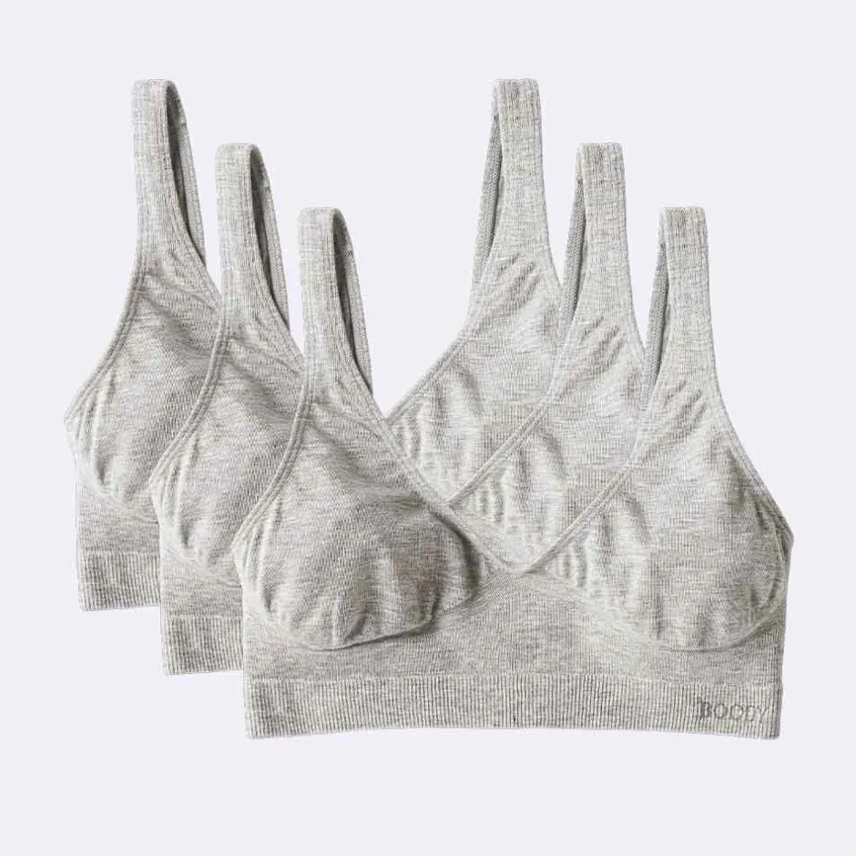 Boody Bh's*Bamboe BH Top - Lichtgrijs