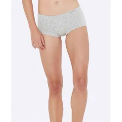 Boody Dames Slips*Bamboe Boxershort Dames - Lichtgrijs