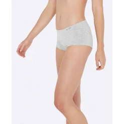 Boody Dames Slips*Bamboe Boxershort Dames - Lichtgrijs