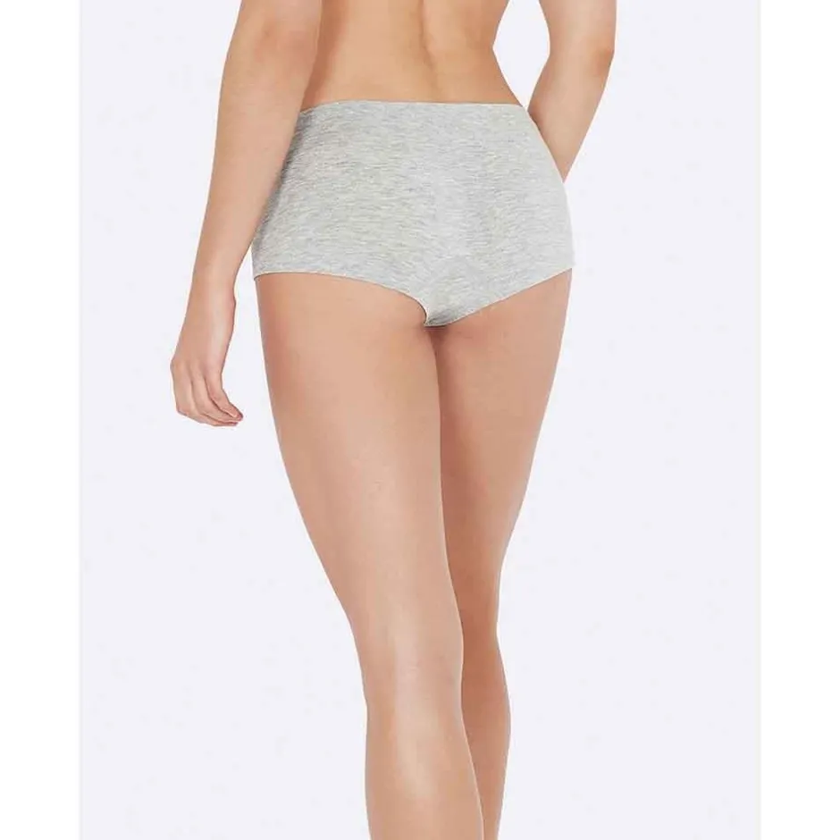 Boody Dames Slips*Bamboe Boxershort Dames - Lichtgrijs