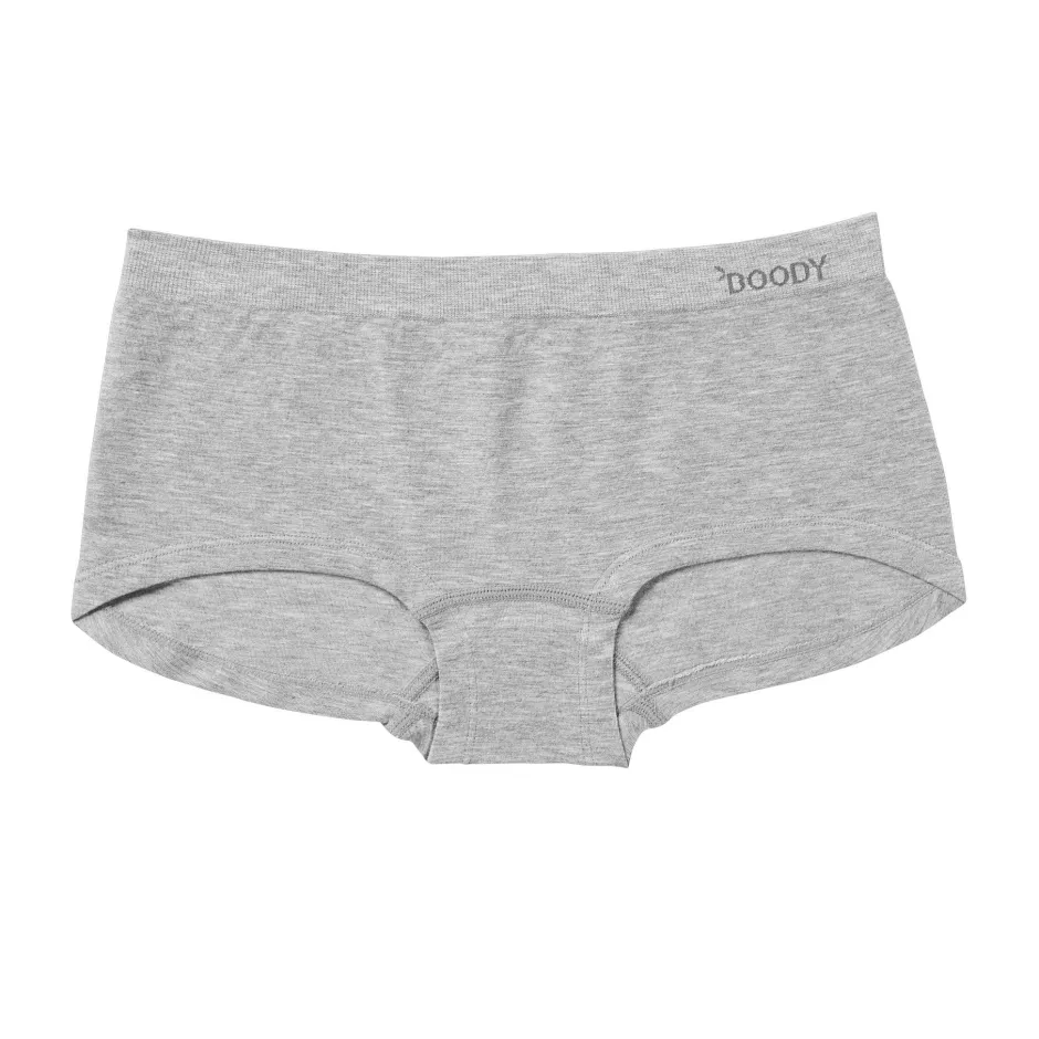 Boody Dames Slips*Bamboe Boxershort Dames - Lichtgrijs