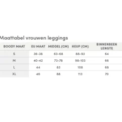 Boody Leggings*Bamboe Legging - Zwart