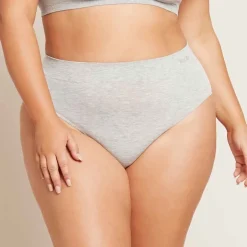 Boody Dames Slips*Bamboe Slip - Hoge Taille - Grijs