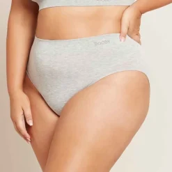 Boody Dames Slips*Bamboe Slip - Hoge Taille - Grijs