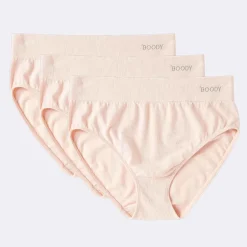 Boody Dames Slips*Bamboe Slip - Hoge Taille - Nude