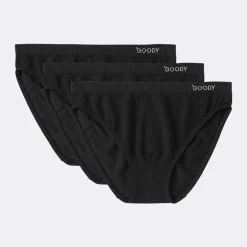 Boody Dames Slips*Bamboe Slip Dames - Zwart