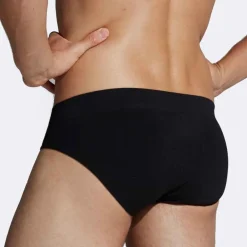 Boody Heren Ondergoed*Bamboe Slip Heren - Zwart
