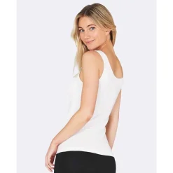 Boody Hemden*Bamboe Tank Top - Wit