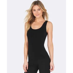 Boody Hemden*Bamboe Tank Top - Zwart