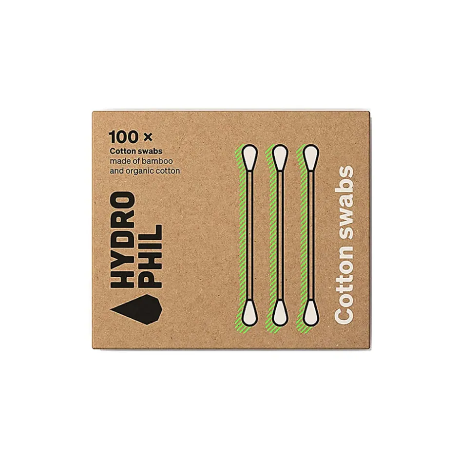 Hydrophil Reiniging | Reiniging*Bamboe wattenstaafjes - bio-katoen - 100st