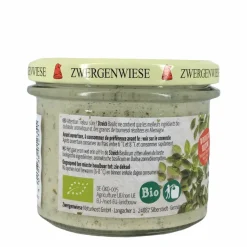 Zwergenwiese Hartige Spreads*Basilicumspread - 180g - BIO