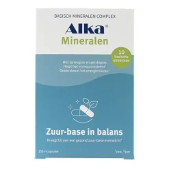 Alka Ontzuren | Ontzuringsproducten*Basische Mineralen - 100 capsules