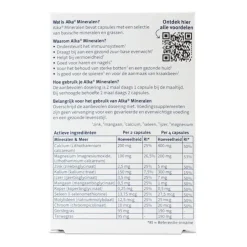 Alka Ontzuren | Ontzuringsproducten*Basische Mineralen - 100 capsules