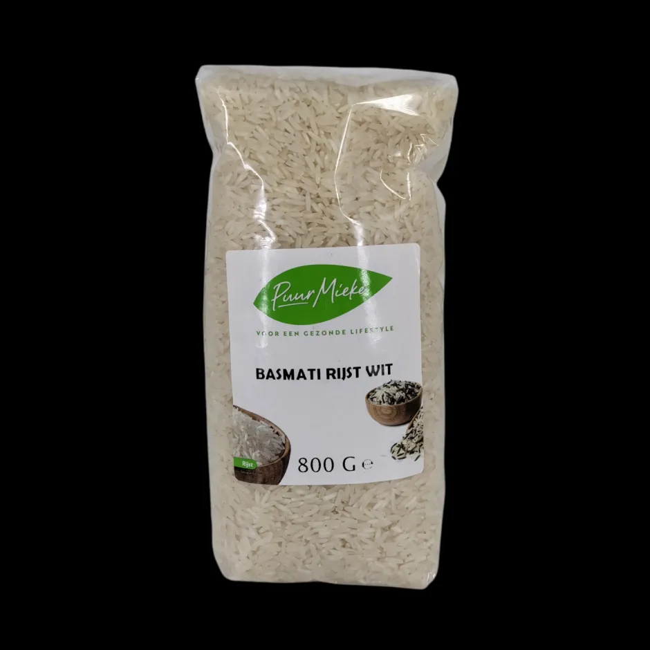 Puur Mieke Rijst, Quinoa En Granen*Biologische Basmatirijst Wit - 800g