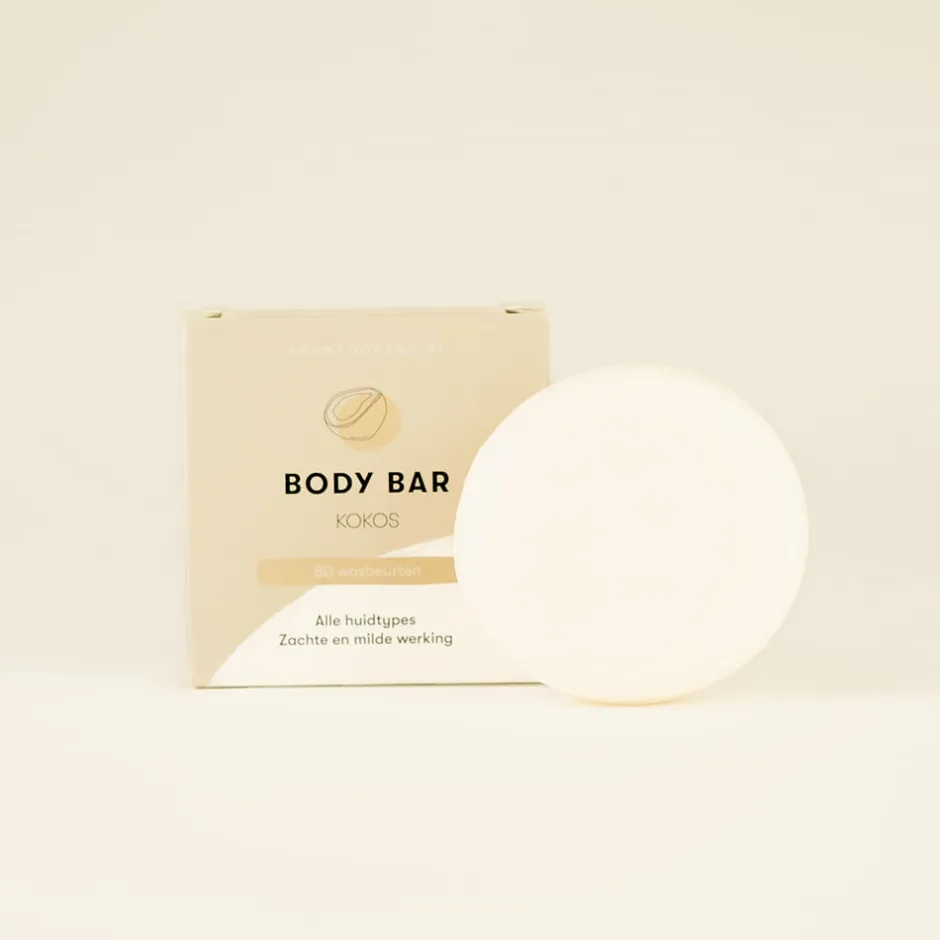 Shampoo Bars Hand- / Lichaamszeep | Bad En Douche*Body Bar Kokos - Zacht en mild - 60g