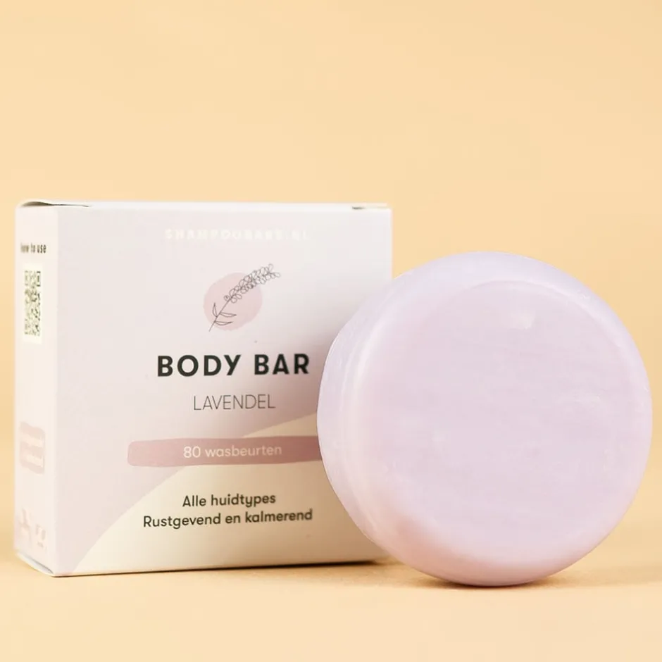 Shampoo Bars Hand- / Lichaamszeep | Mannenverzorging*Body Bar Lavendel - Rustgevend en verzorgend - 60g