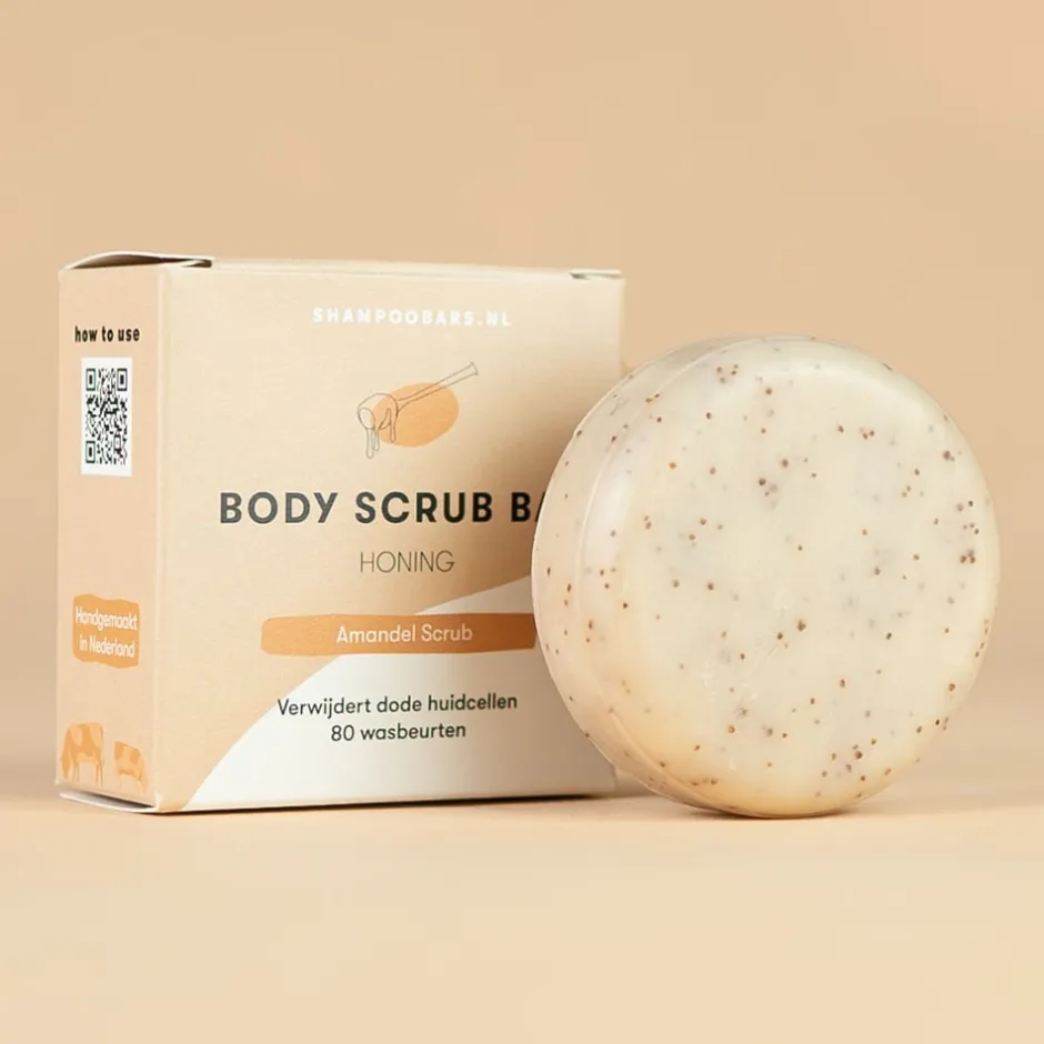 Shampoo Bars Scrubzeep | Lichaamsverzorging*Body Scrub Honing - Romig en verzorgend - 60g