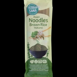 Terrasana Algen En Zee | Pasta, Pizza En Noodles*Bruine Rijst Noodles met Wakame - 250g - BIO