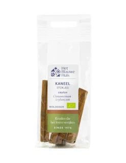 Het Blauwe Huis Kruiden & Specerijen | Paleo Aip*Ceylon Kaneelstokjes 10g - BIO