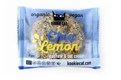Kookie Cat Koekjes*Chia en Citroen Koek 50g - BIO