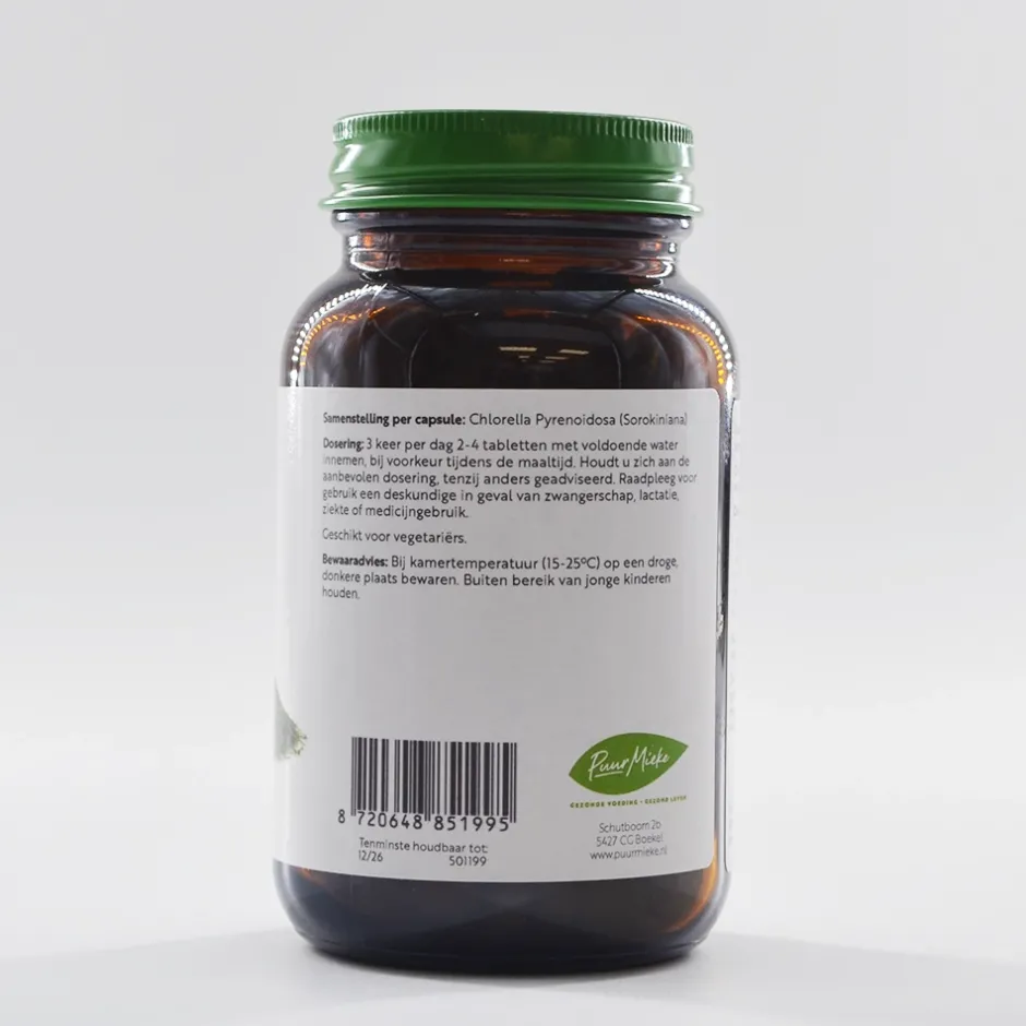 Puur Mieke Spijsvertering | Darmen*Chlorella - 400mg - 350 tabs