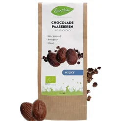 Puur Mieke Chocolade*Chocolade Paaseieren Milky - Allergeenvrij - 72g - BIO