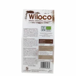 Wiloco Chocolade*Chocoladeflikken Melk en Puur Mix - 150g - BIO
