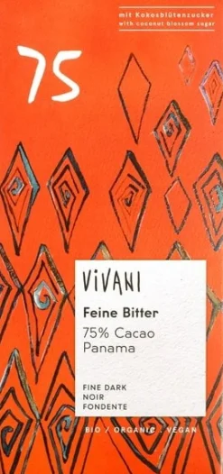 Vivani Chocolade | Cacao*Chocoladereep 75% 80g - BIO