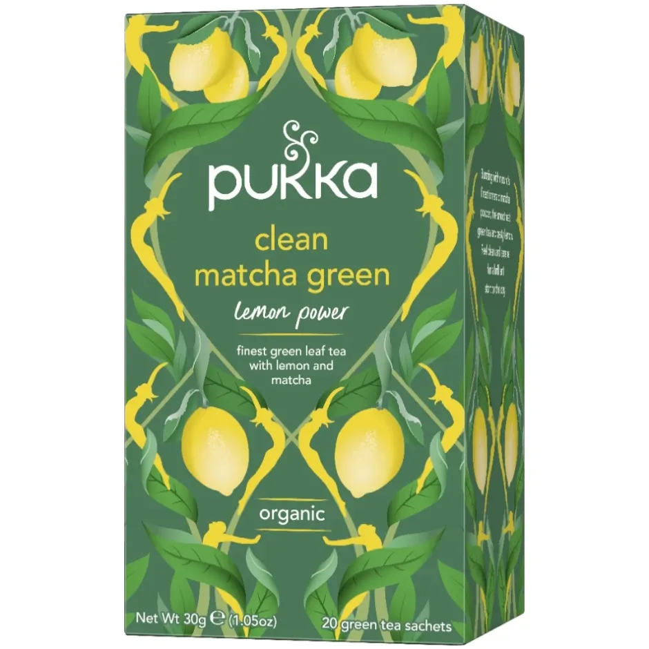 Pukka Thee*Clean Matcha Green Tea - Kruidenthee - BIO