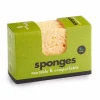 ecoLiving Afwassponsjes, Doekjes En Borstels | Afwasborstels, Doekjes En Sponsjes*Composteerbare Spons - Large - 2 stuks