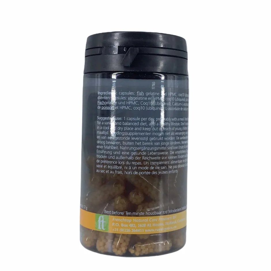 Royal Green Overige Vitamines | Specials*CoQ10 - 100% pure ubiquinol - 60caps
