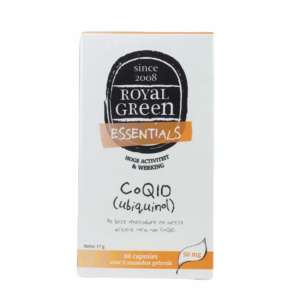 Royal Green Overige Vitamines | Specials*CoQ10 - 100% pure ubiquinol - 60caps