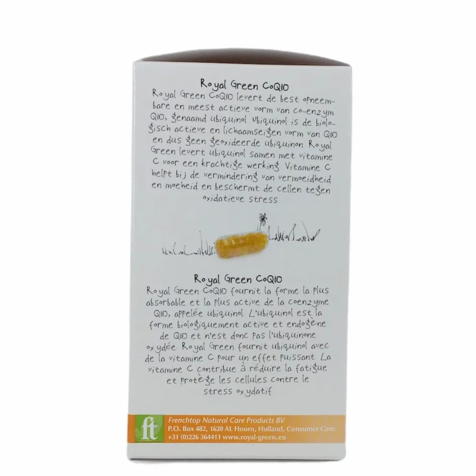 Royal Green Overige Vitamines | Specials*CoQ10 - 100% pure ubiquinol - 60caps