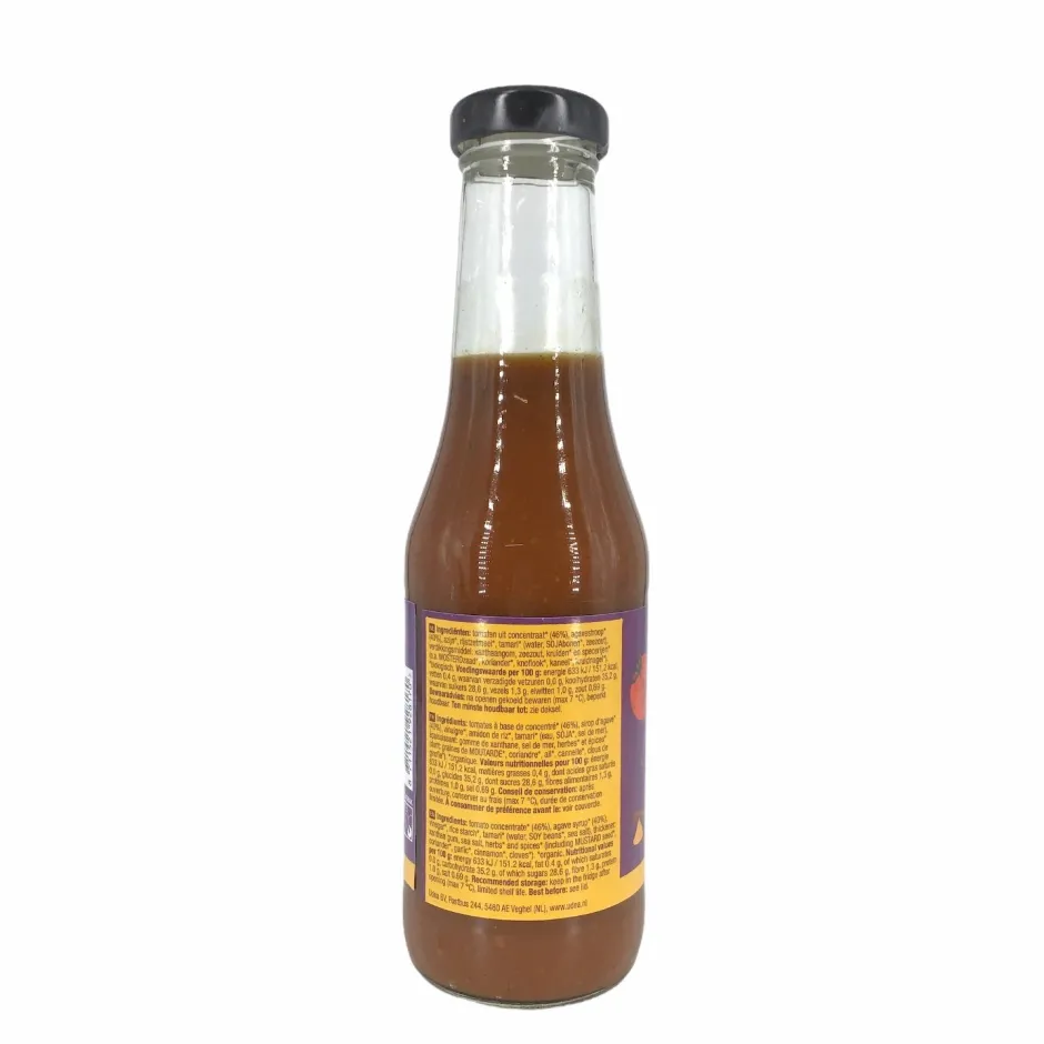 Your Organic Nature Ketchup En Curry | Tomatensaus*Curry Ketchup - 500gr - BIO