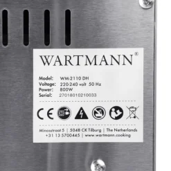 Wartmann Droogoven*Droogoven - 10 laden - WM-2110 DH - RVS
