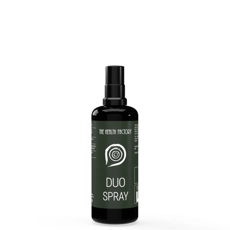 The Health Factory Ogen | Immuunsysteem*Duo Spray met zink en zilver - 100ml (Colloïdale) Nano mineralen