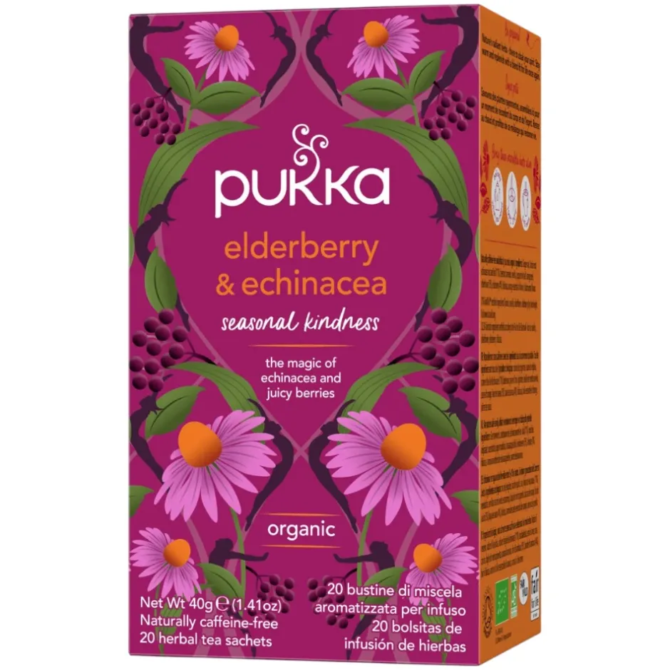 Pukka Thee*Elderberry & Echinacea - Kruidenthee - BIO