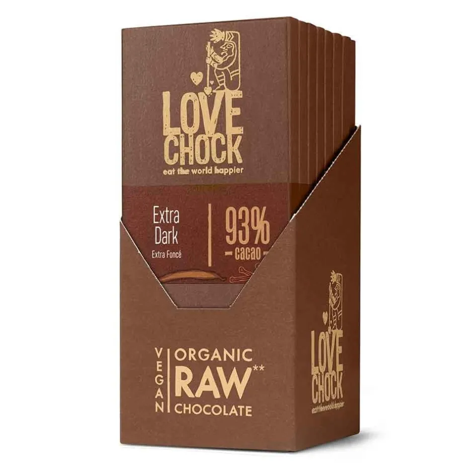 Lovechock Chocolade | Cacao*Extra Dark 93% cacao - 70g - BIO