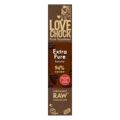 Lovechock Chocolade*Extra Puur 94% cacao - 40g - BIO