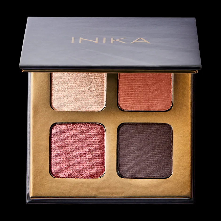 INIKA Ogen/Oogschaduw*Eyeshadow Quad - Flowers - 5g - BIO