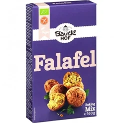 Bauckhof Vleesvervangers | Glutenvrij Meel*Falafel Bakmix - 160g - BIO
