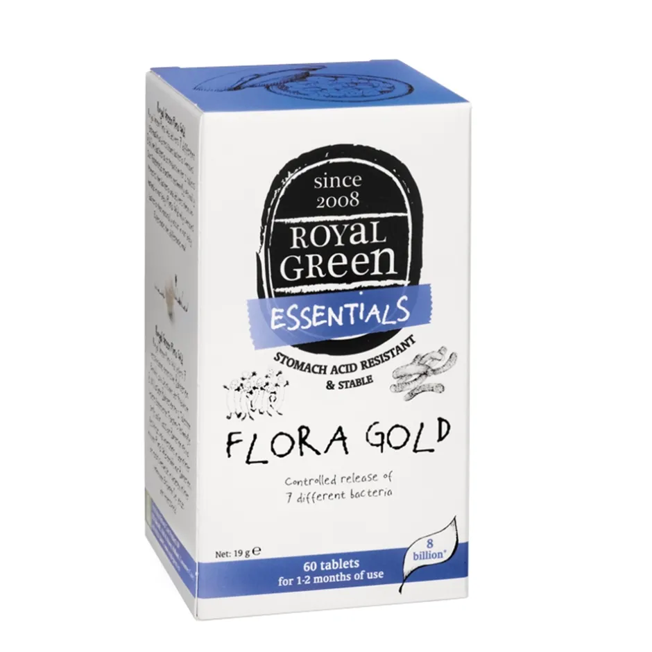 Royal Green Darmen | Weerstand*Flora Gold - 60 tabletten